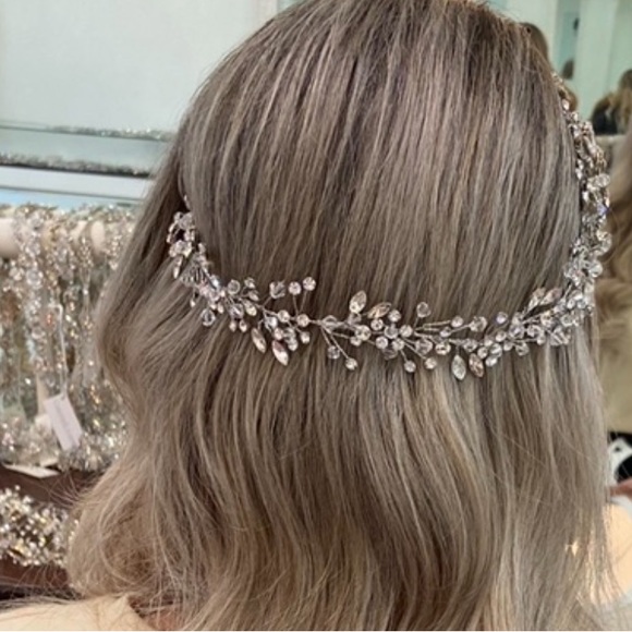 Crystal Bridal Head Piece - Picture 3 of 8